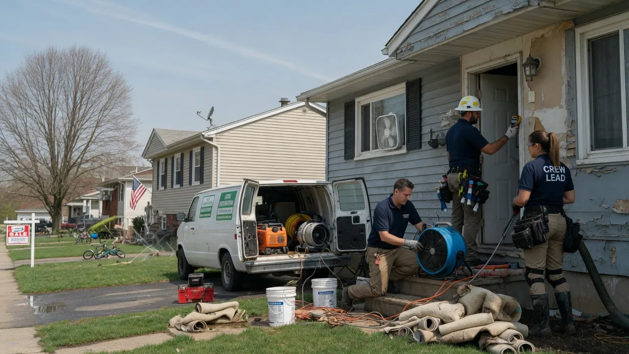 Flood Cleanup in Sand Lake, MI near me
